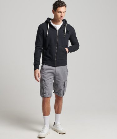 Vintage Logo Tonal Zip Hoodie Image 6