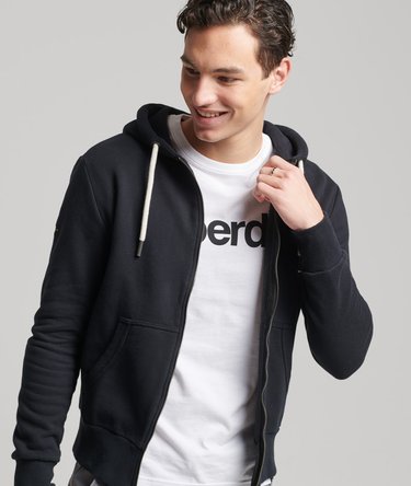 Vintage Logo Tonal Zip Hoodie Image 1