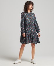 High Neck Mini Dress