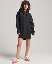 Vestido con capucha oversize con el logotipo bordado Vintage Logo