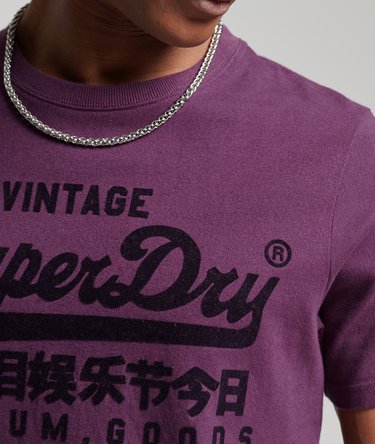 T-shirt ton sur ton Vintage Logo Image 4