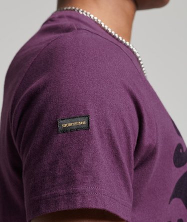 T-shirt ton sur ton Vintage Logo Image 6