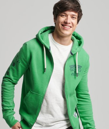 Track & Field Zip Hoodie Image 1
