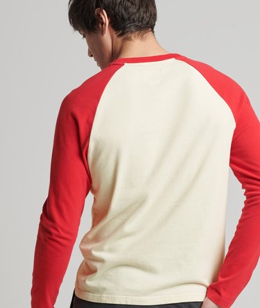 Vintage Logo Raglan Long Sleeved Top Image 3
