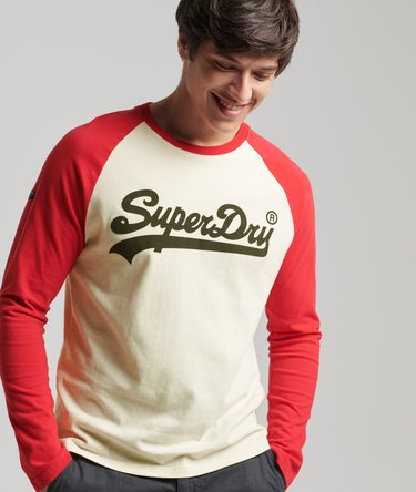 Vintage Logo Raglan Long Sleeved Top Image 1