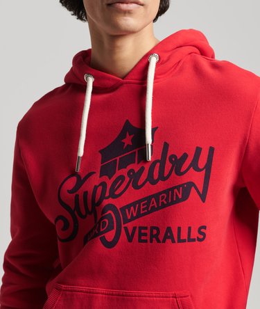 Vintage hoodie met geschreven tekst Image 3