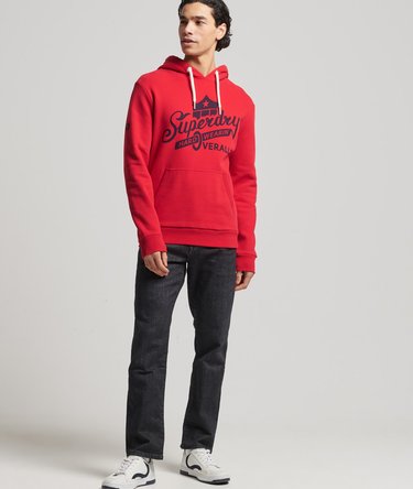 Vintage hoodie met geschreven tekst Image 2