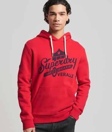 Vintage hoodie met geschreven tekst Image 1