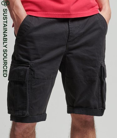 Vintage Core grova cargoshorts i ekologisk bomull Image 1