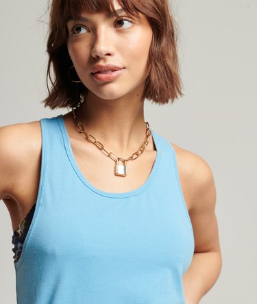 Vintage College Vest Top Image 4