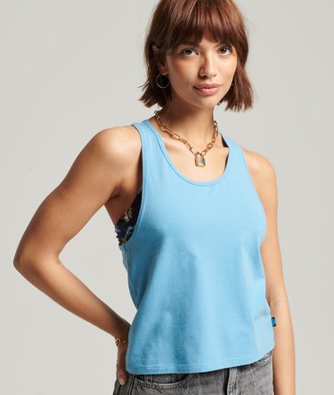 Vintage College Vest Top Image 1