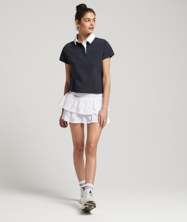 Vintage Rugby Crop Top Image 2