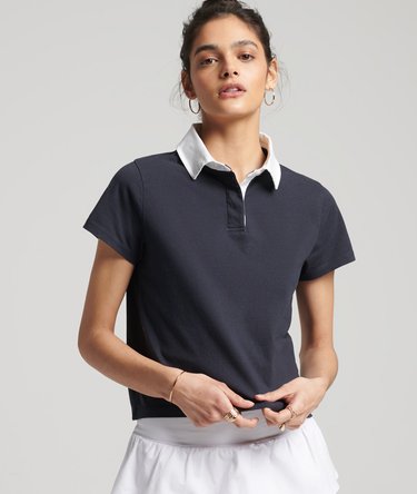 Vintage Rugby Crop Top Image 1