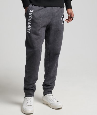 Logolliset applikoidut Superdry Code -collegehousut Image 1