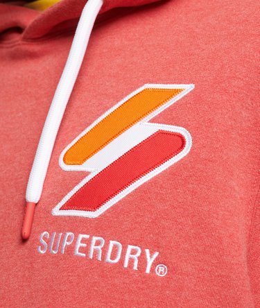 Code Chest Logo Applique Hoodie Image 4