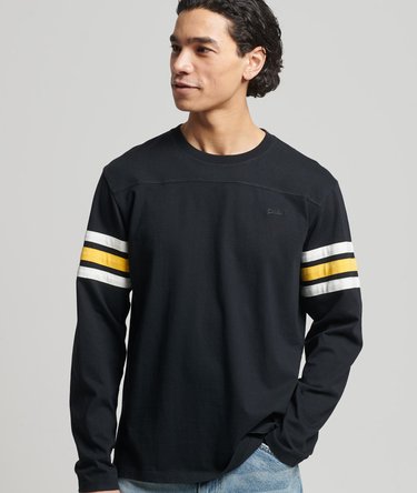 Maglia in cotone biologico Vintage Quarterback Image 3