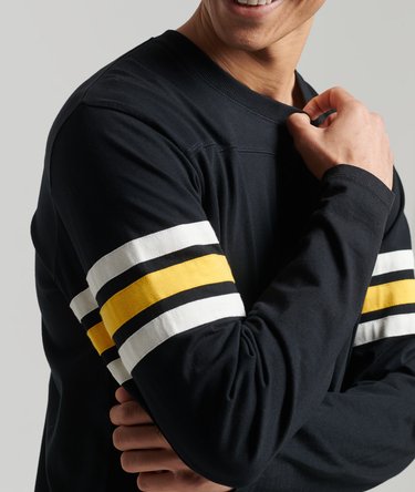 Maglia in cotone biologico Vintage Quarterback Image 4