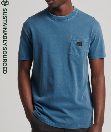 Workwear Bio-Baumwoll-T-Shirt mit Tasche Image 1