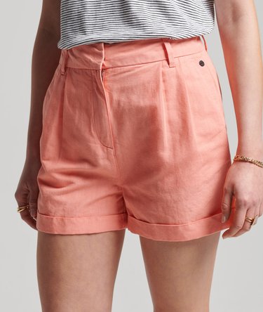Studios Linen Shorts Image 1