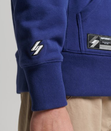 Hoodie met losvallende pasvorm en geborduurd micrologo Image 5