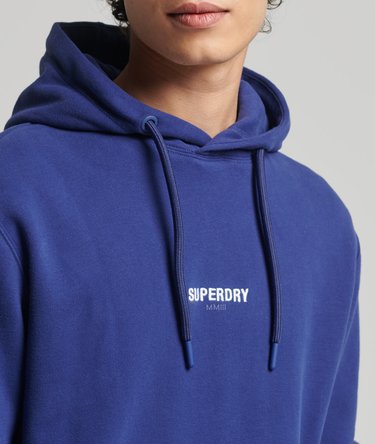 Hoodie met losvallende pasvorm en geborduurd micrologo Image 3