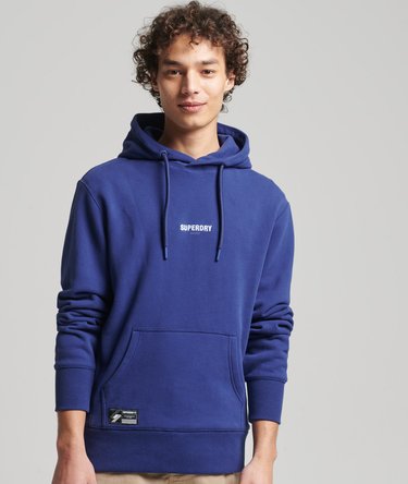Hoodie met losvallende pasvorm en geborduurd micrologo Image 1