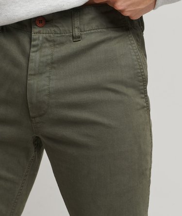 Officers Slim Chino Trousers Image 4