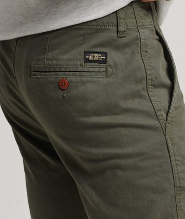 Officers Slim Chino Trousers Image 5