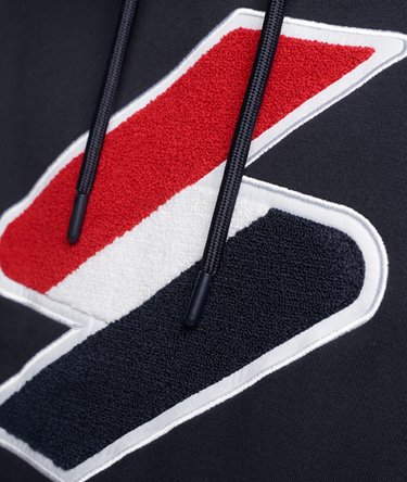 Code Logo Chenille Hoodie Image 4