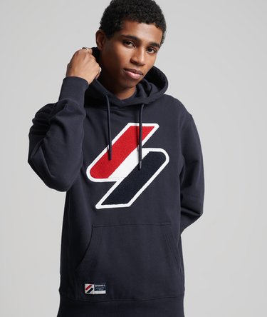 Code Logo Chenille Hoodie Image 1