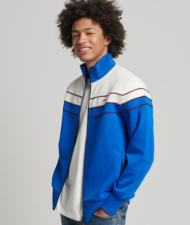 Vintage Zip Thru Track Top Image 1