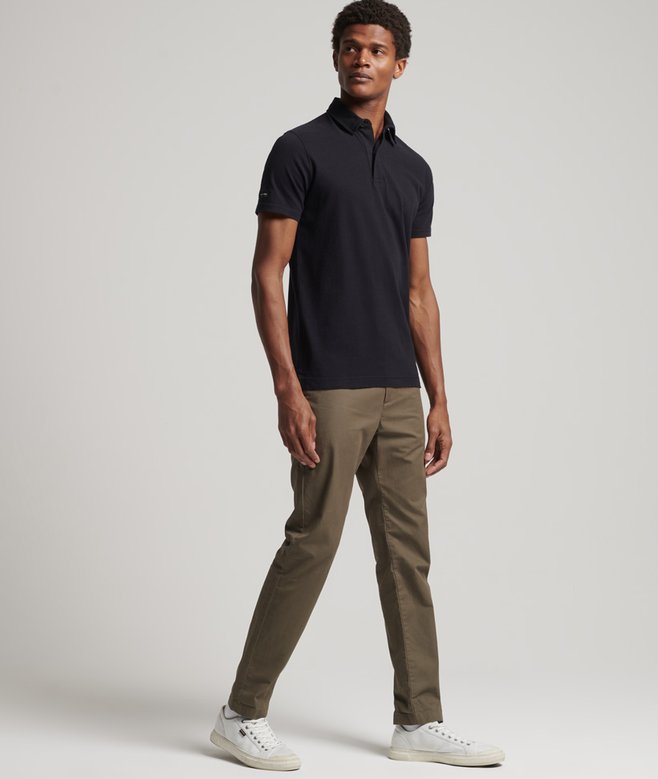 Organic Cotton Studios Jersey Polo Shirt