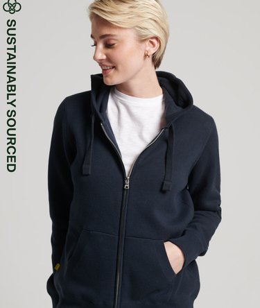 Essential Organic Cotton Zip Hoodie Image 1