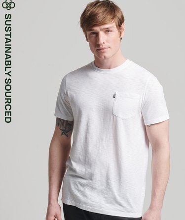 Studios T-Shirt aus Bio-Baumwolle mit Tasche Image 1