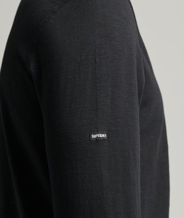 Organic Cotton Studios Slub Long Sleeve Henley Top Image 4