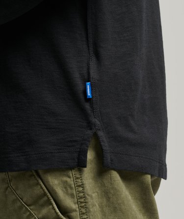 Organic Cotton Studios Slub Long Sleeve Henley Top Image 5