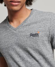 Orange Label Vintage Embroidery V-Neck T-Shirt