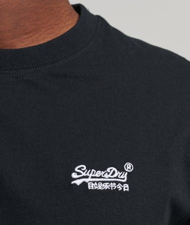 Vintage Logo T-Shirt aus Bio-Baumwolle mit Stickerei Image 3