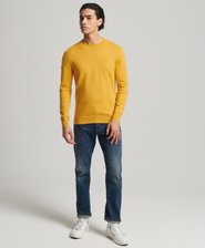 Organic Cotton Cashmere Crew Jumper