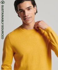 Organic Cotton Cashmere Crew Jumper