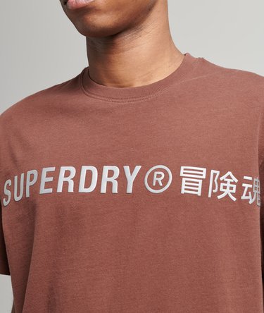 Unisex Code Linear Loose T-Shirt Image 4