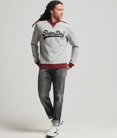 Sudadera con cuello redondo y logotipo Vintage Logo Collage Image 2