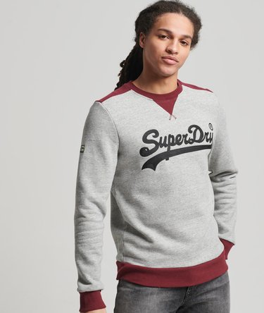 Sudadera con cuello redondo y logotipo Vintage Logo Collage Image 1