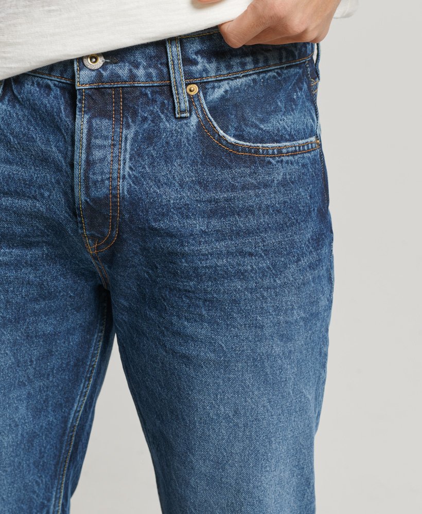 mens Vintage Straight Jeans in Fuller Dark Fade | Superdry US