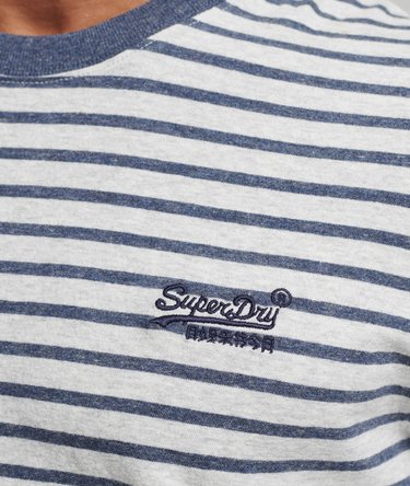 Organic Cotton Orange Label Stripe T-Shirt Image 4