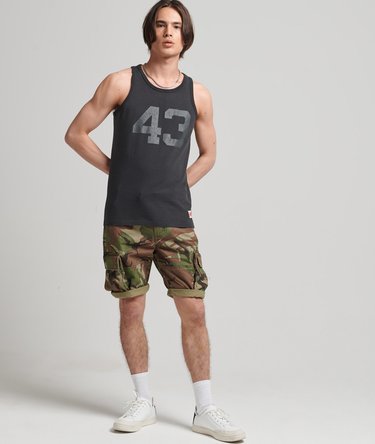 Organic Cotton Vintage Core Cargo Heavy Shorts Image 2