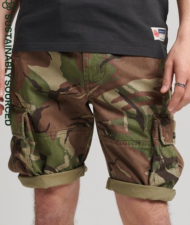 Organic Cotton Vintage Core Cargo Heavy Shorts Image 1