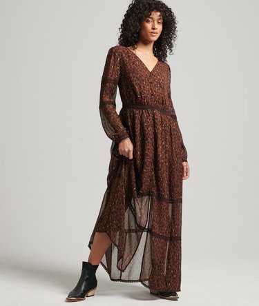 Woven Maxi Dress Image 1