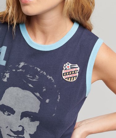 Ringspun Allstars EP Vintage Re-issue Vest Top Image 4