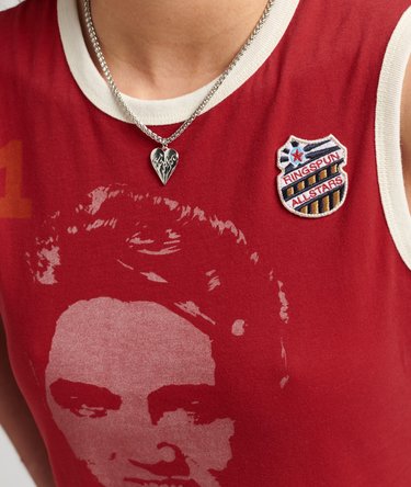 Ringspun Allstars EP Vintage Re-issue Vest Top Image 4